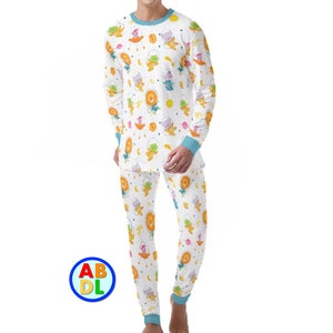 ABDL Space Friends Pj&#39;s Adult Baby