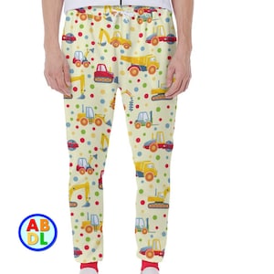 ABDL Construction Jogging Pants Adult Baby