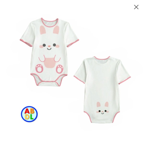 ABDL Lapin Body Adulte Bébé