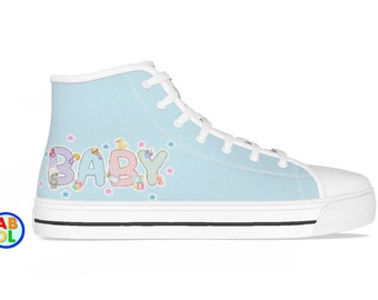 ABDL "BABY" High Tops Adult Baby