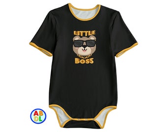 Body ABDL Little Boss para bebé adulto