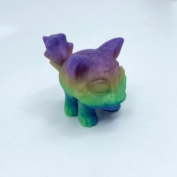 Husky Puffling Flexi - Gelenk Fidget Spielzeug 3D Gedruckt - Mystic Saige Autorisierter Verkäufer - Auf Bestellung