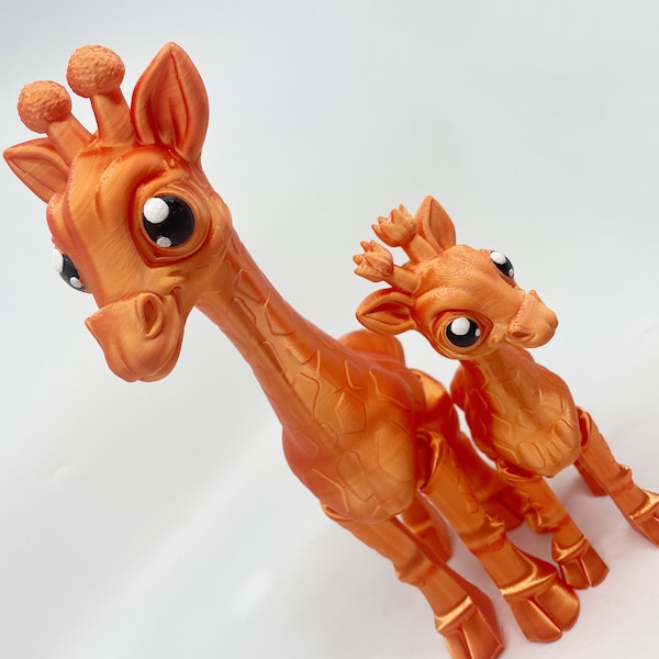 3d Printed Articulated Giraffe - Etsy