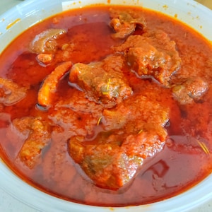 Fried Goat meat stew 2 Ltrs