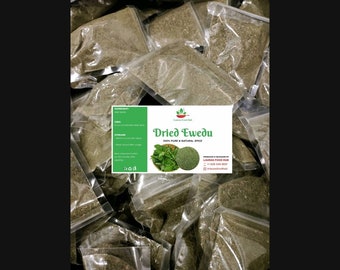 Dried organic ewedu