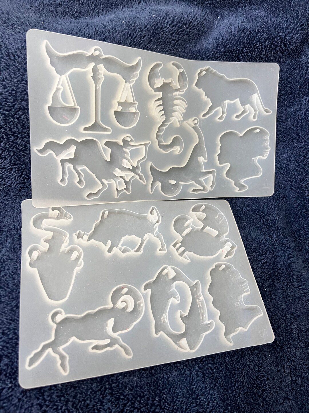 Zodiac Resin Molds Etsy