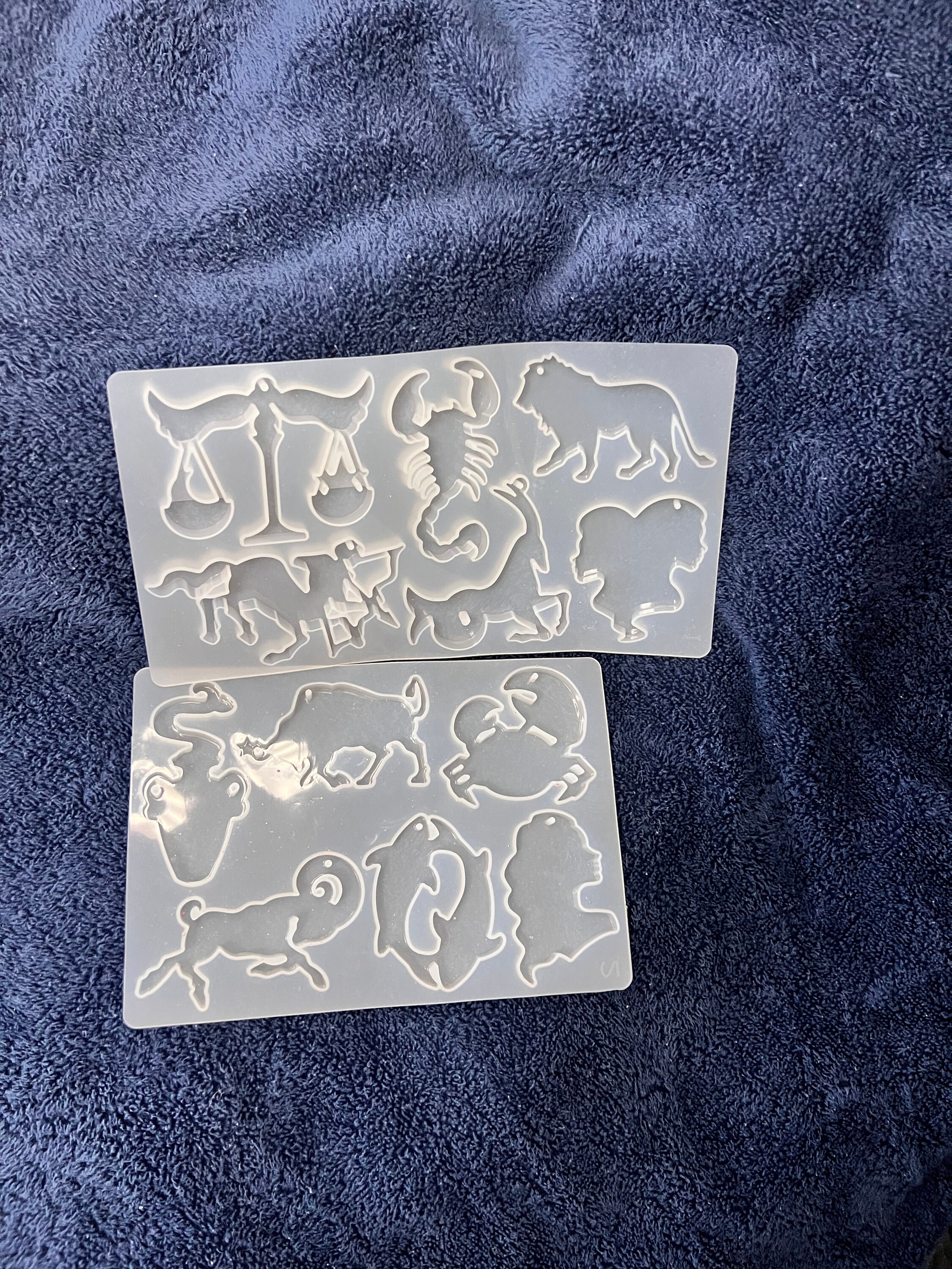 Zodiac Resin Molds Etsy