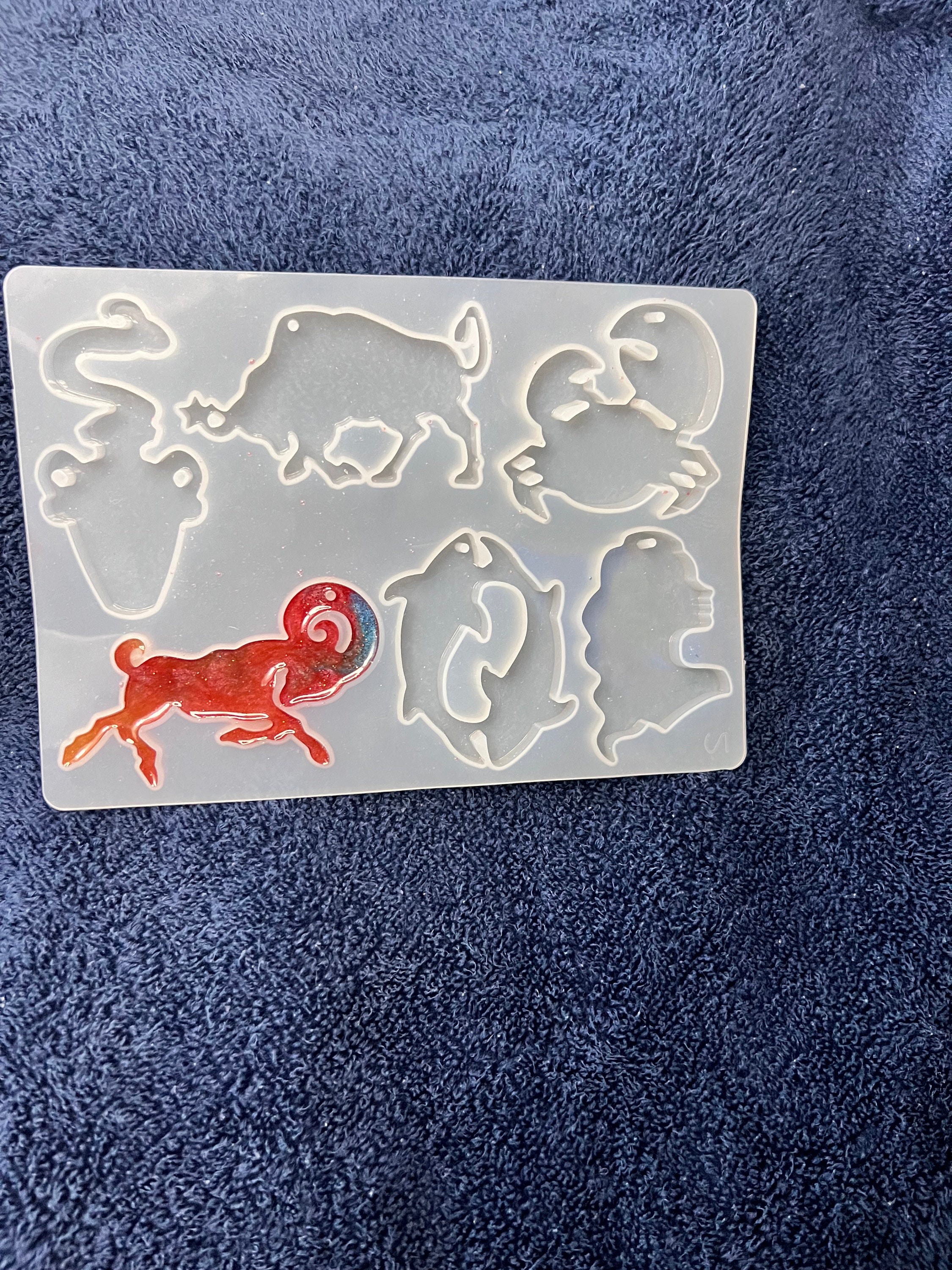 Zodiac Resin Molds Etsy