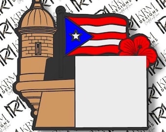 Garita de Puerto Rico sticky note holder | 3MF-STL file ONLY| 3D Printing File |