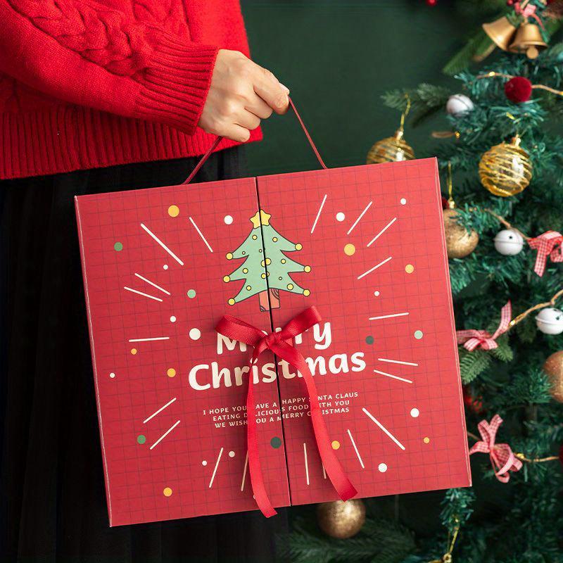 DIY Advent Calendar Countdown Box, Empty Christmas Gift Box, Blind Box Gift, Countdown Calendar Gift Box. Assemble the giftbox yourself.