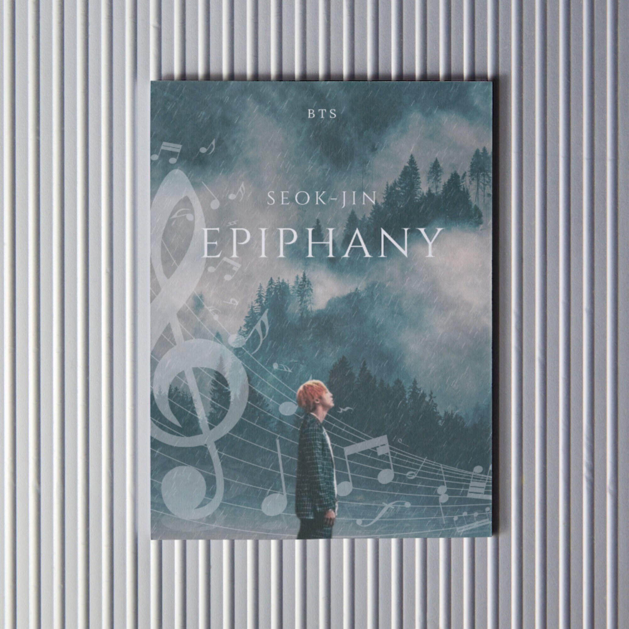 Epiphany BTS Poster Lyrics Song Lyrics Print Printable 