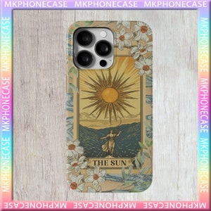 Tarot-The Sun iPhone Case Phone Cover for iPhone 15 14 13 12 11 Pro Max XR X 7 8 Plus iPhone Cover Samsung Galaxy S24 S23 S22 S21 S20 Case