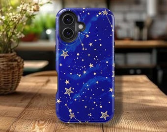 Telefoonhoesje Starry Night Constellation, hemels ontwerp
