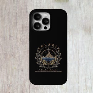 Étui pour iPhone Velaris Acotar Acomaf Night Court pour iPhone 15 14 13 12 11 8 7 Pro Max XR Magsafe Housse Samsung Galaxy S24 S23