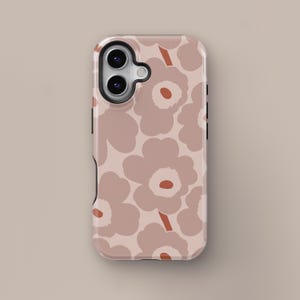 Retro Flower Phone Case Monogram iPhone Case Phone Cover for iPhone 16 15 14 13 12 11 8 Pro Max X Plus iPhone Cover Samsung Galaxy S24 Case