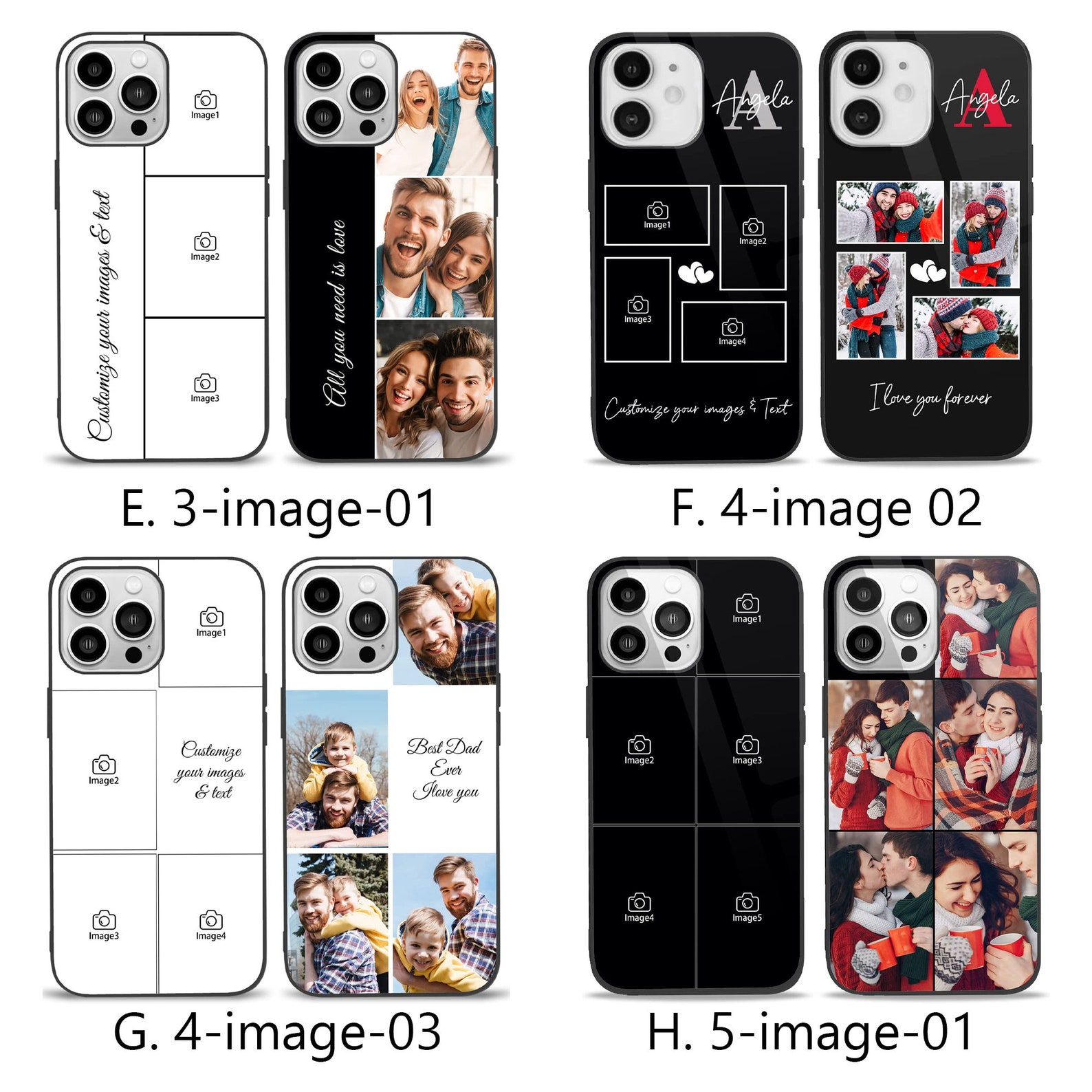 Personalized Picture iPhone Cases for 14 13 12 11 Pro Mini XR Etsy
