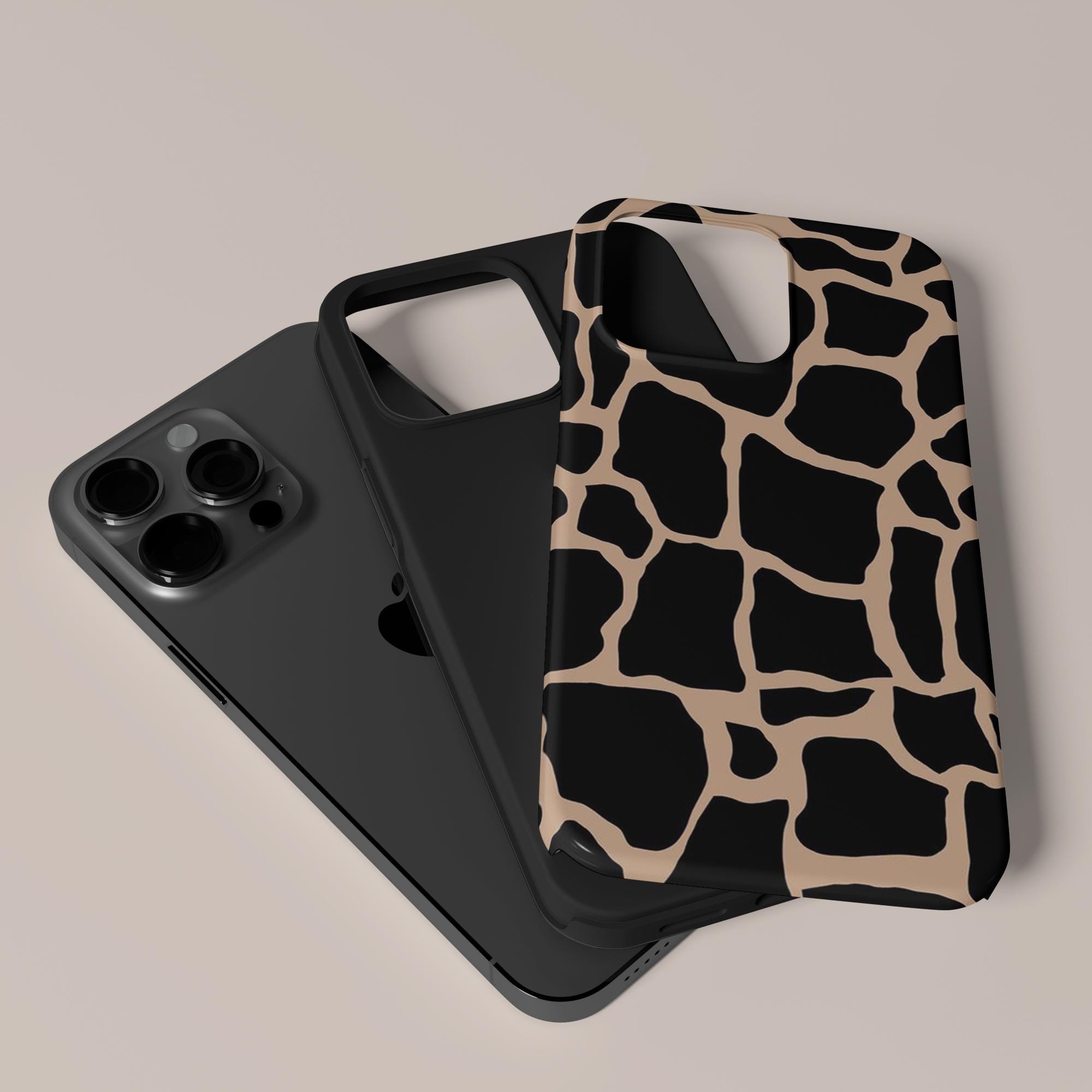 Giraffe Print Phone Cover, Designer Case for iPhone & Galaxy Etsy