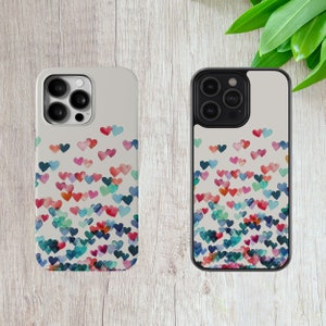 Heart Connections iPhone Case Phone Cover for iPhone 15 14 13 12 11 8 7 Pro Plus Max XR X Plus iPhone Cover Samsung Galaxy S24 S23 S22 Case