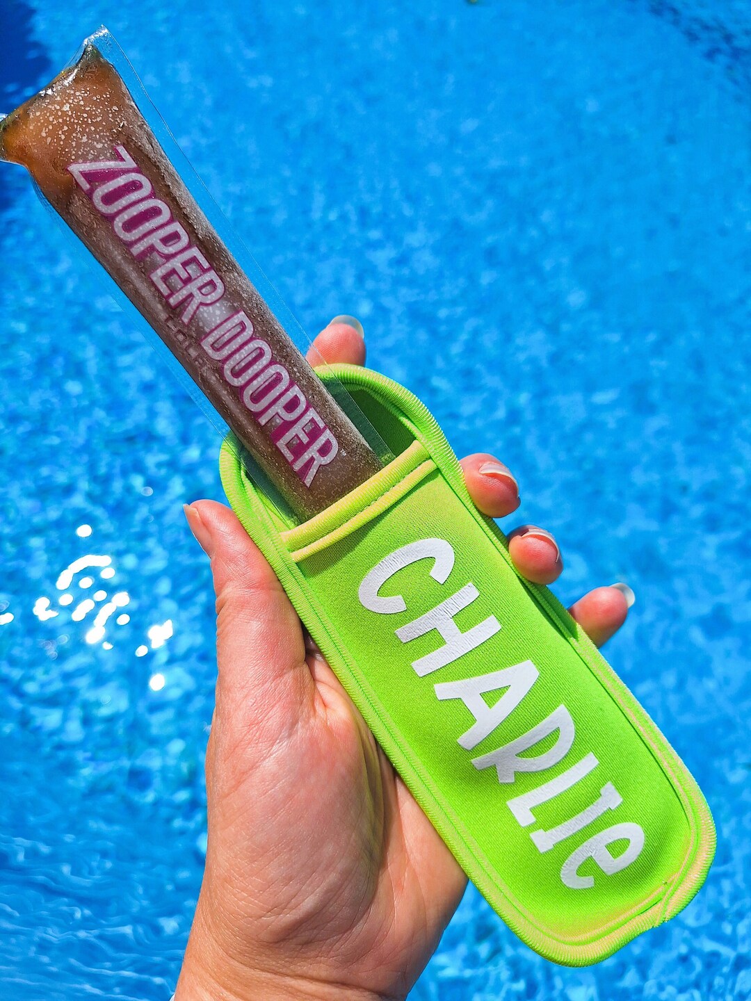 Personalised Icy Pole Holder Etsy