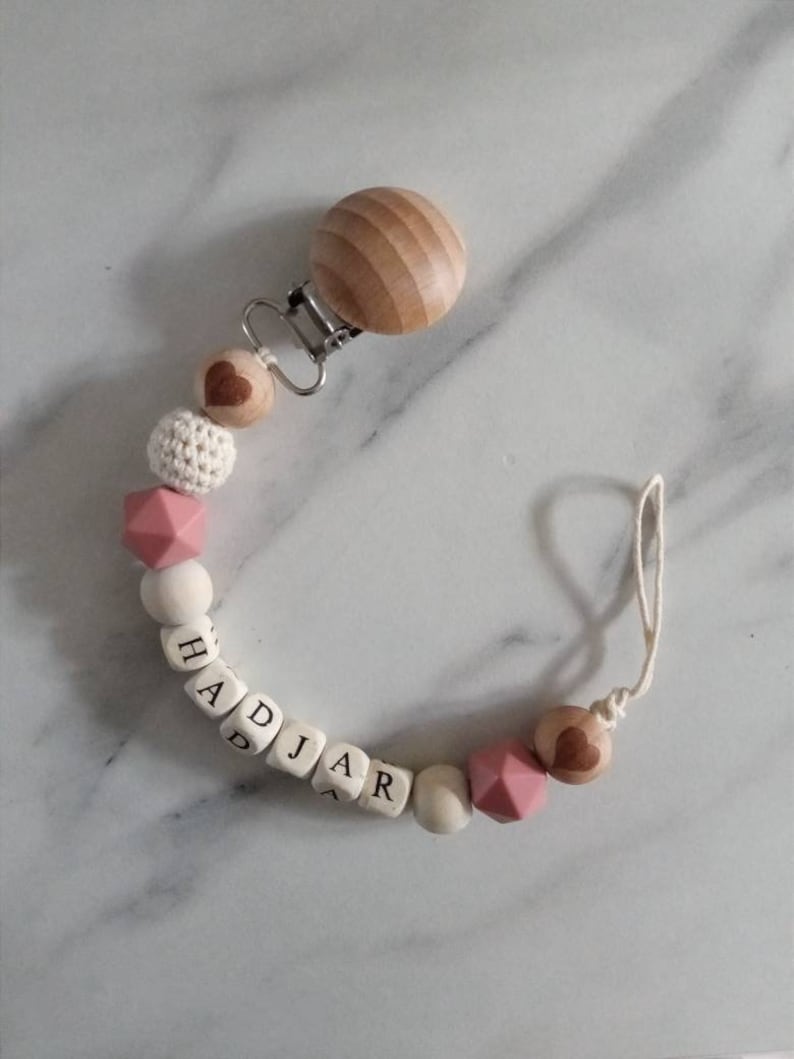 Personalized pacifier clip image 3