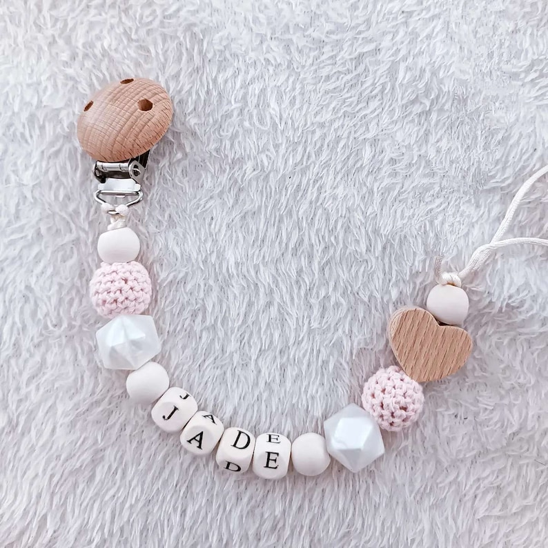 Personalized pacifier clip image 3