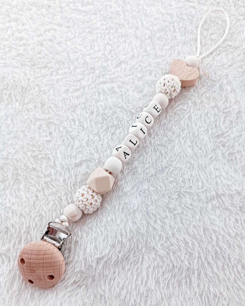 Personalized pacifier clip image 5