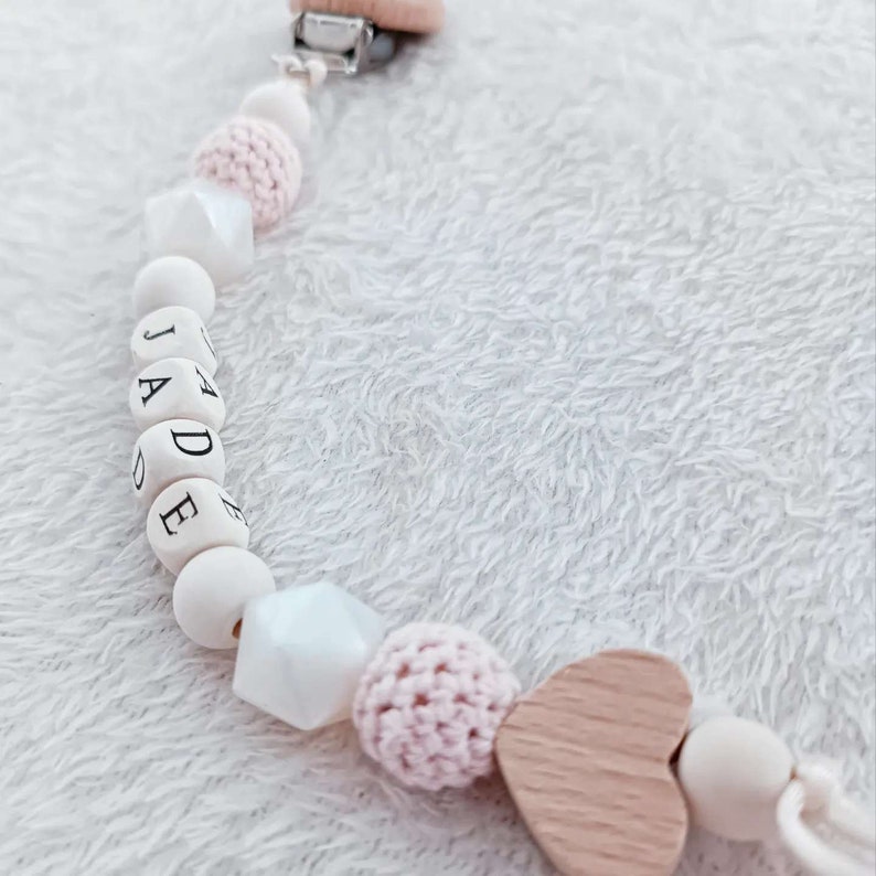 Personalized pacifier clip image 2