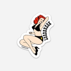 Ginger Loadbreak Sticker | Lineman Sticker | UV/Weatherproof Vinyl | Hardhat Sticker | Water Bottle Sticker | Laptop Decal