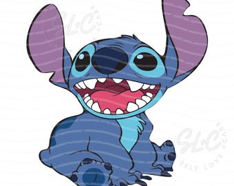Stitch Svg, Stitch Clipart, Cute Stitch Svg, Svg For Shirts, Silhouette, Instant Download, stitch png, lilo and stitch svg, cricut svg