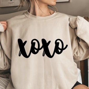 XOXO SVG, Valentinstag Shirts svg, Liebe svg, Cute Valentines svg, Valentinsgeschenk, handgeschriebene Zitate, Galentine Geschenk, Cut File for Cricut,