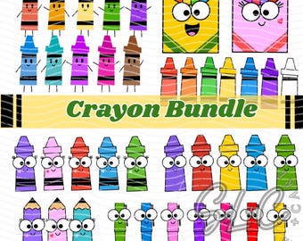 Crayon Png Bundle, Teacher Monogram png, Pencil png, Crayon Cut File, Crayon Doodle, Crayon Clipart, Back to School png, Teacher gift