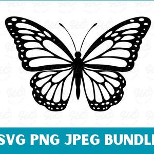 Butterfly SVG Bundle, Butterfly SVG, Butterfly Silhouette, Monarch Butterfly, Clipart, Cricut Cut file, butterflies svg, sublimation, png
