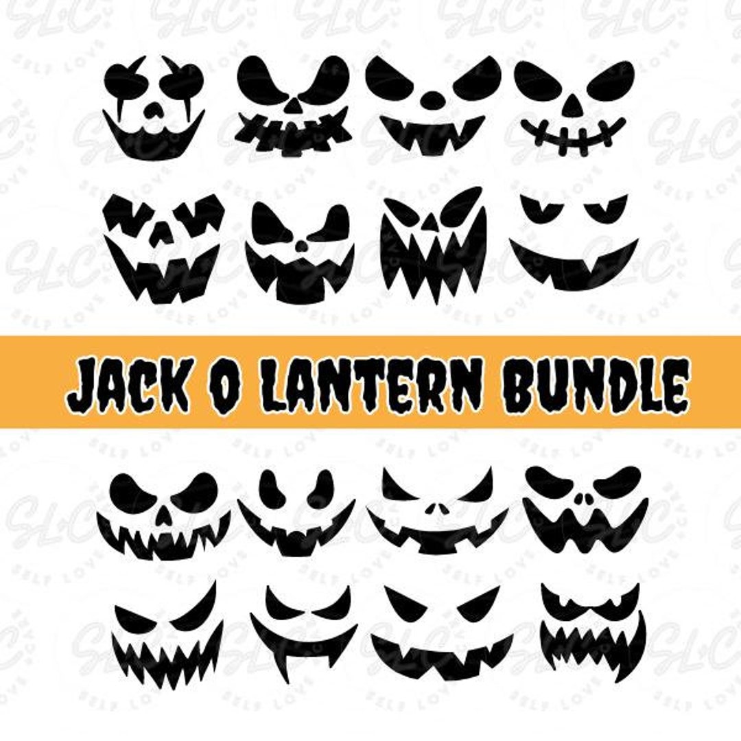 Halloween, Pumpkin Face Svg, Jack O Lantern Faces, Halloween Pumpkin ...