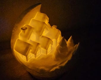 Moon City – 3D Printed Night Light