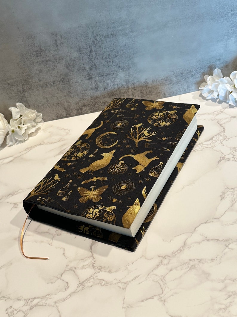 Adjustable Book Cover Fabric Dust Jacket Book Sleeve Etsy