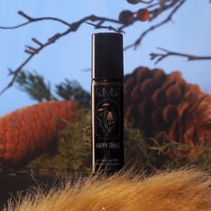 Happy Trails Unisex Perfume | Fir, Cedar, Laurel, Petrichor, Moss, Smoke | Oil Perfume | 2ml, 5ml, 10ml