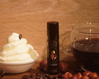 Perfume unissex imperdível | Espresso, Cacau Amargo, Creme de Baunilha, Avelã | Perfume em óleo | 2ml, 5ml, 10ml