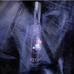 Holy Ghost Unisex Perfume | Incense, dark roses, red wine, white oud, smoke, cedar, ectoplasm | Oil Perfume | 2ml, 5ml, 10ml