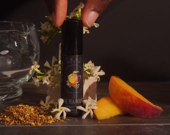 Perfume unissex The Tea House | Pêssegos frescos, chá de jasmim, chá oolong, chá verde, osmanthus | Perfume em óleo | 2ml, 5ml, 10ml