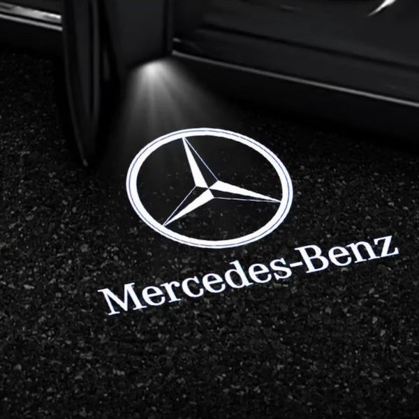 Mercedes Benz Welcome Lights Türlogoprojektoren LED Projektoren Türlicht Einstiegsleuchte Auto Car LED-licht