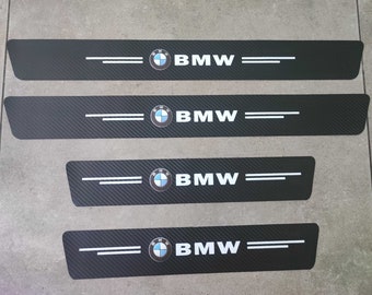 BMW door sill sticker carbon decor tuning car NEW self-adhesive