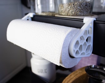 Practical kitchen roll holder for IKEA RÅSKOG serving trolley - Available in 3 colors