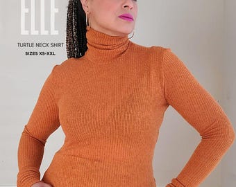 ELLE Turtleneck PDF Pattern Xs-Xxl