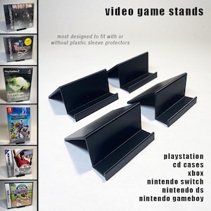 CD and Video game stands (4-pack)