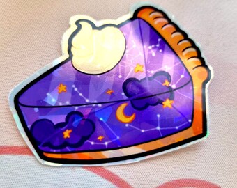 STIKER CAKE Glitter, Sticker auf Folienpapier