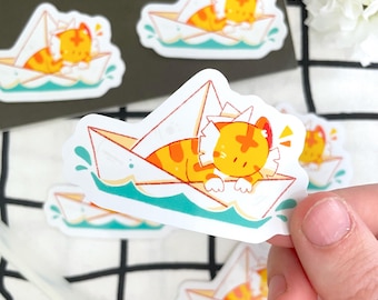 Boat Tiger | 2.5" Vinyl Sticker