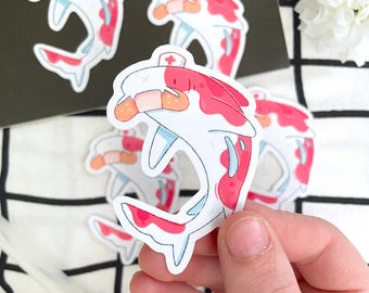 Nurse Shark | 2.5" Vinyl Sticker Set