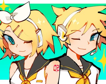 Rin & Len [VOCALOID] - 8x11 Print