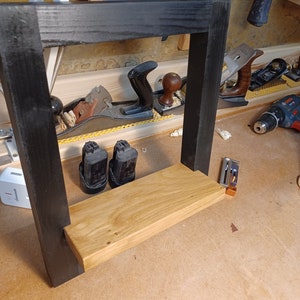 Decorative Wooden Frame with Oak Shelf bild 8