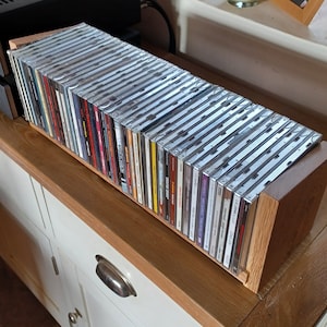 Oak Cd Display Rack - Etsy UK